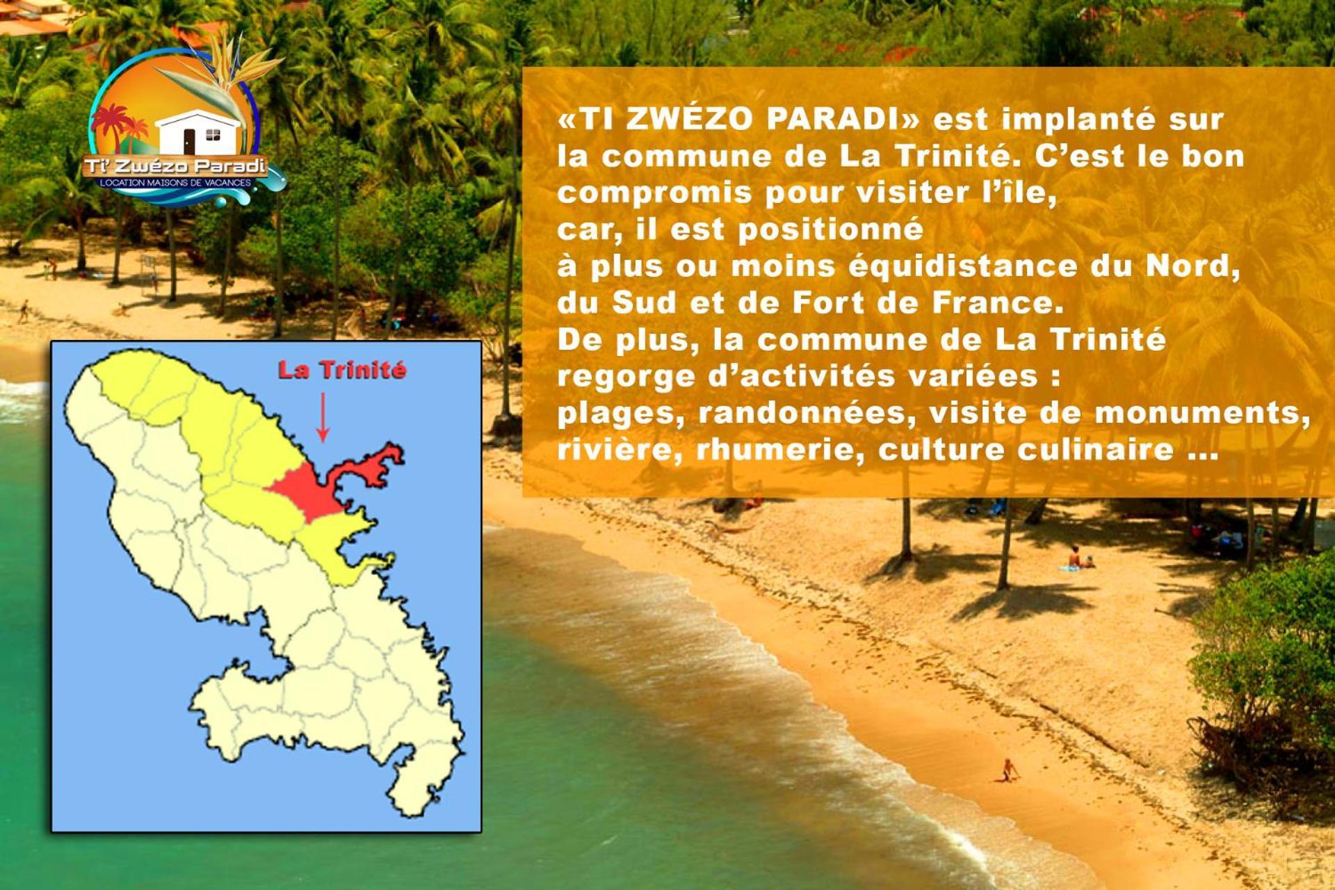 F3 Hibiscus - Piscine Chauffee - Vue Mer - 9 Min De La Plage - Ti Zwezo Paradi Ла Трините Екстериор снимка